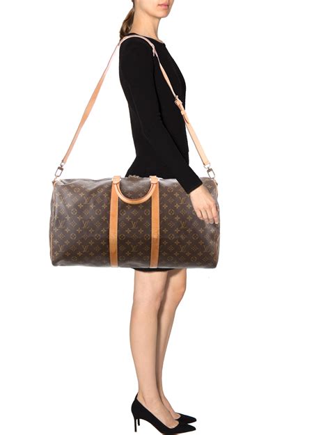 bandoulière louis vuitton femme|louis vuitton 55 keepall.